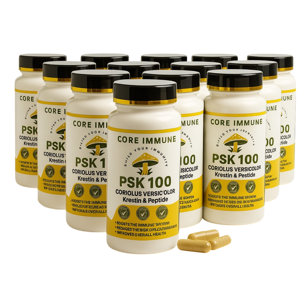 Polysaccharid-K (PSK) Myzelextrakt – 10er-Multipack – Sparen Sie 30 %