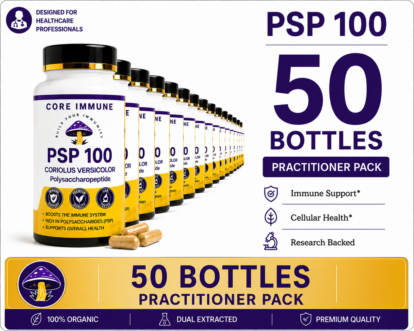 PSP100 - Clinic Pack (50 Bottles)