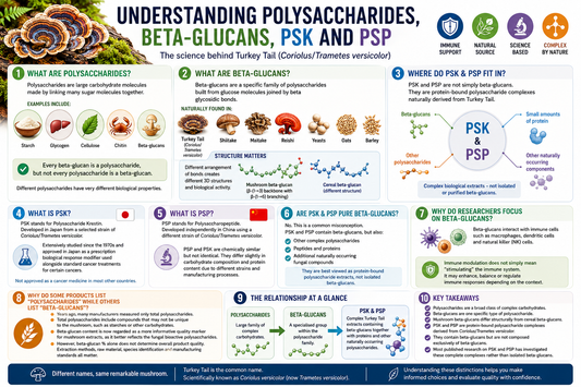 Understanding Polysaccharides, Beta-Glucans, PSK and PSP