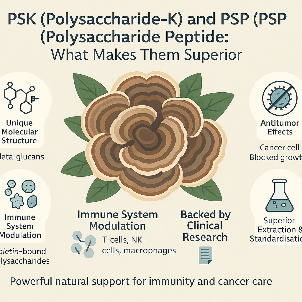 💪 Why PSK and PSP Are More Potent Than Other Mushroom Polysaccharides