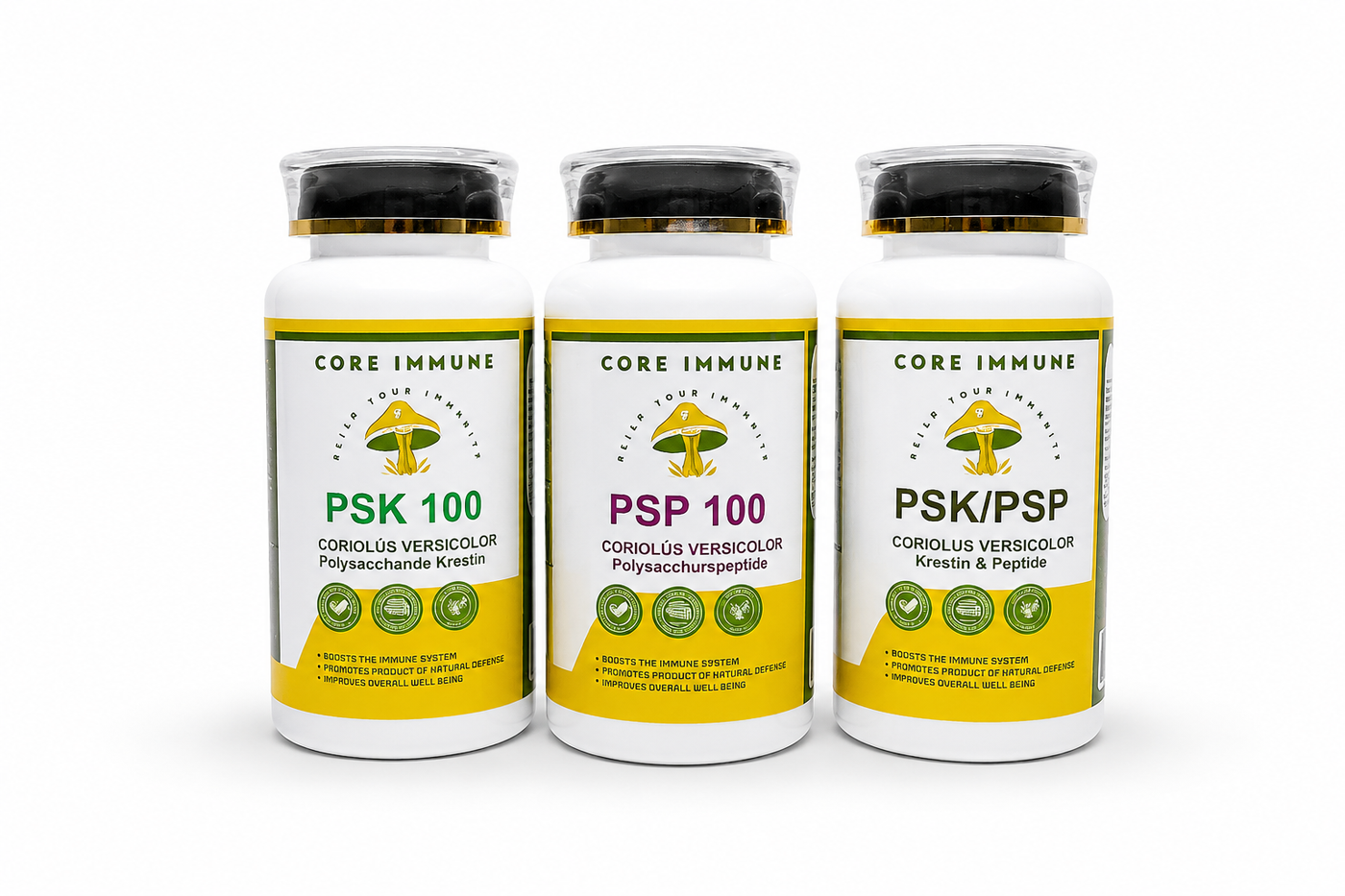 Premium PSK & PSP Mushroom Extracts